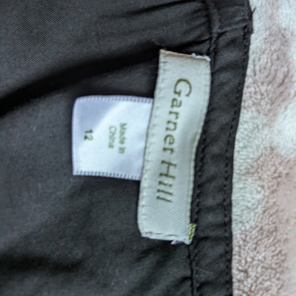 Garnet Hill Black Eyelet Dress - Picture 3 of 13